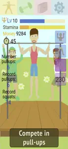 Muscle clicker: Gym game screenshot #4 for iPhone