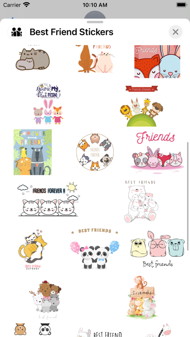 Screenshot #2 pour Best Friend Stickers