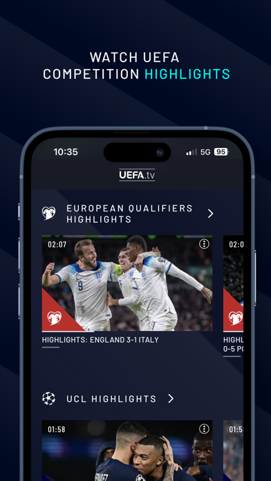 UEFA.tv Screenshot