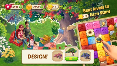 Lily’s Garden: Design & Match Screenshot