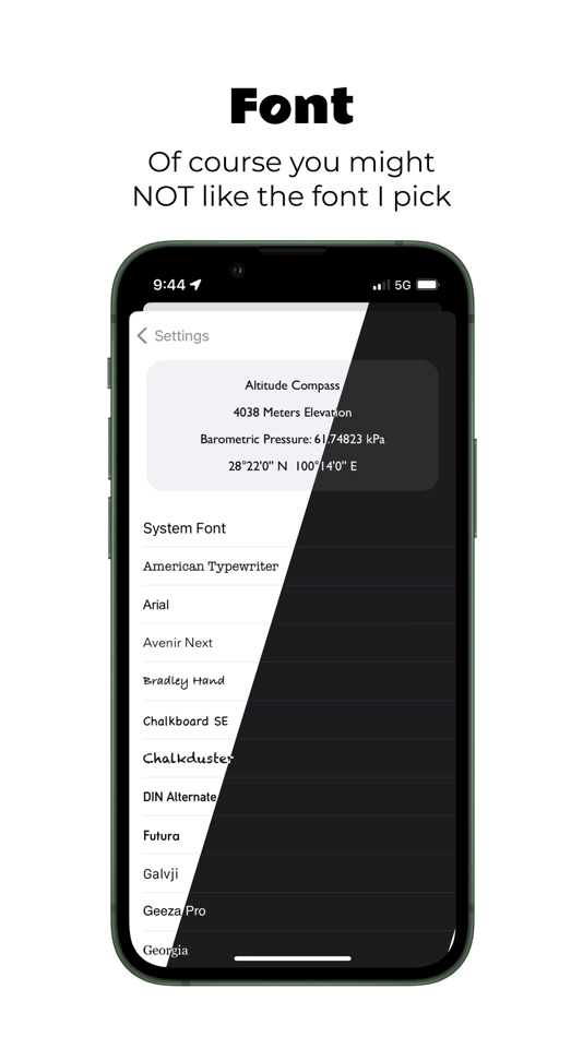 #5. Altitude Compass (iOS) 由: 锦滔 欧