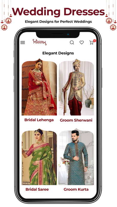 Screenshot #1 pour MIRRAW - Online Shopping App