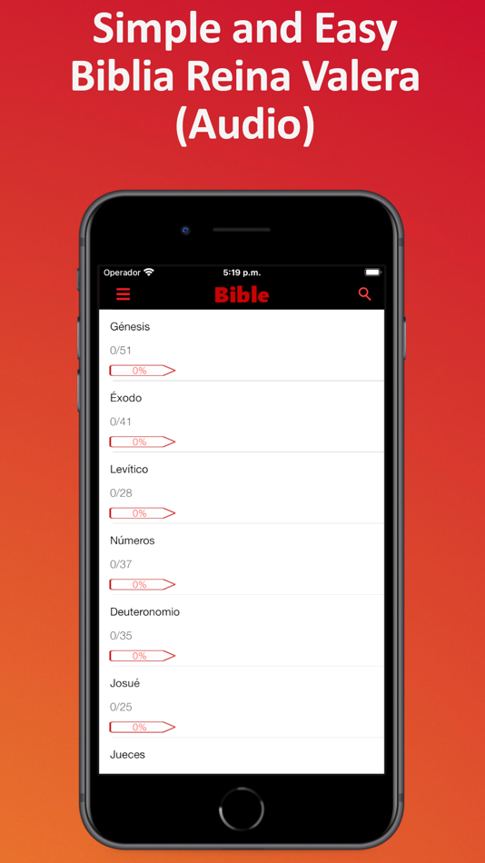 Biblia Reina Valera (Audio) - 1.1.9 - (iOS)