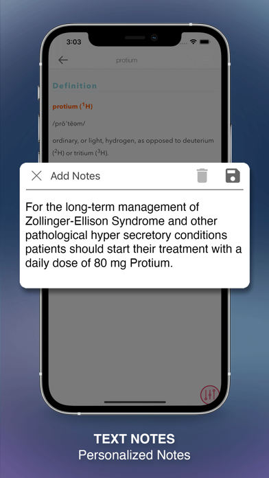 Mosby's Pocket Dictionary Screenshot