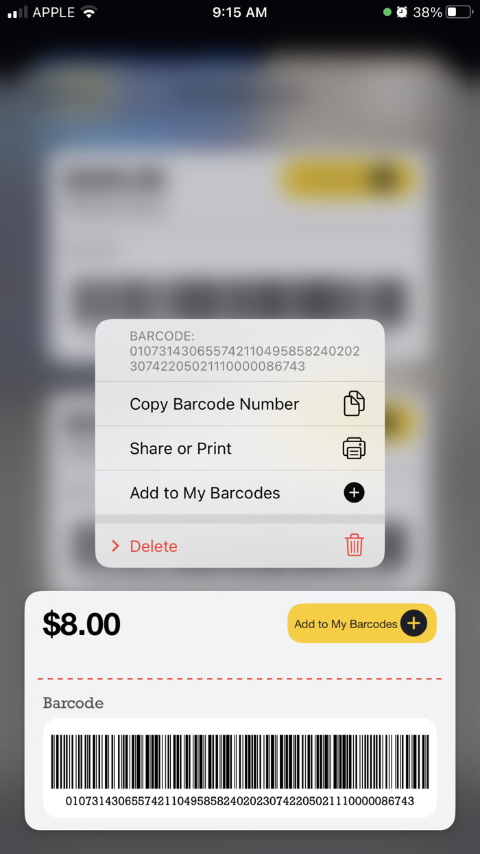 Cashier AR