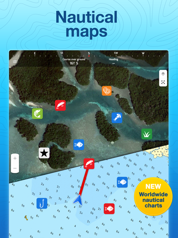 Fishing Points: Map & Forecast screenshot 3
