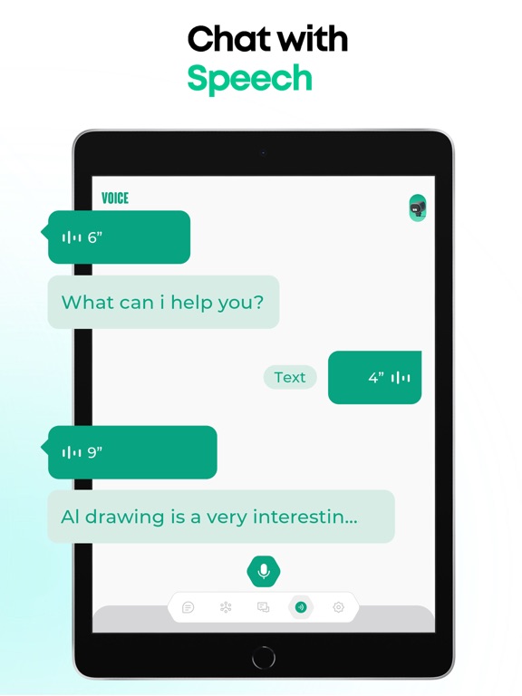 Chat Guru: AI Voice Chatting iPad screenshot 6 - Utilities app