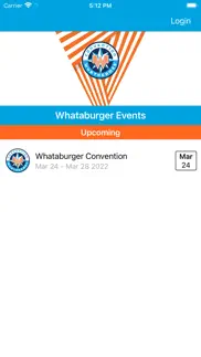 whataburger events iphone screenshot 2