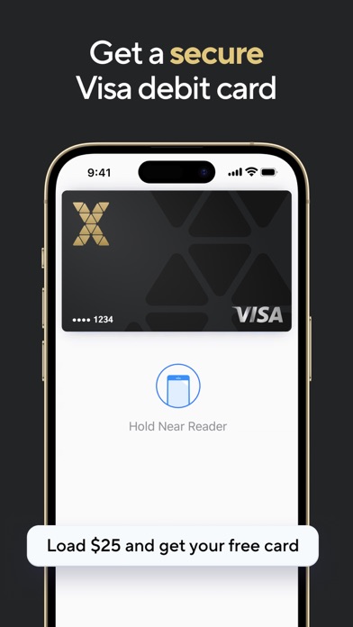 X World Wallet: Visa Card Screenshot