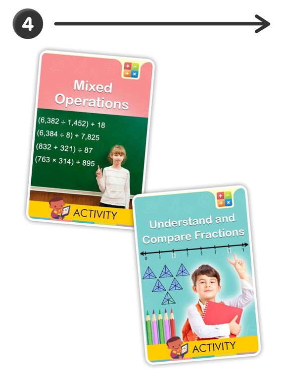 Math Master: 4th Grade Fun iPad screenshot 6 - Education app