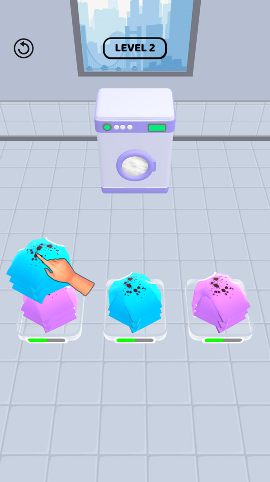 #1. Laundry Sorting (iOS) 由: Taninty Game Studio