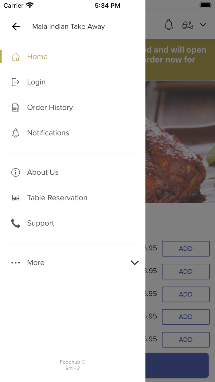 Mala Indian Take Away