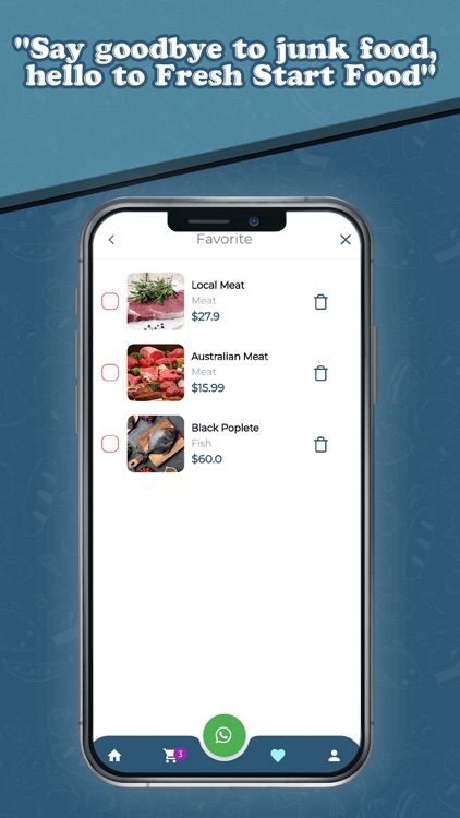 Fresh Start Food App