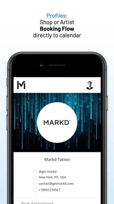 Markd - Tattoo Platform iPhone screenshot 9 - Business app