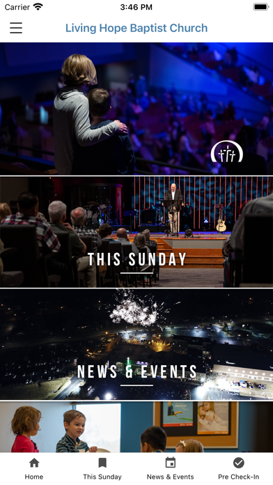 Living Hope Baptist Screenshot