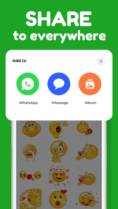 Pop Love Stickers & Emojis Screenshot