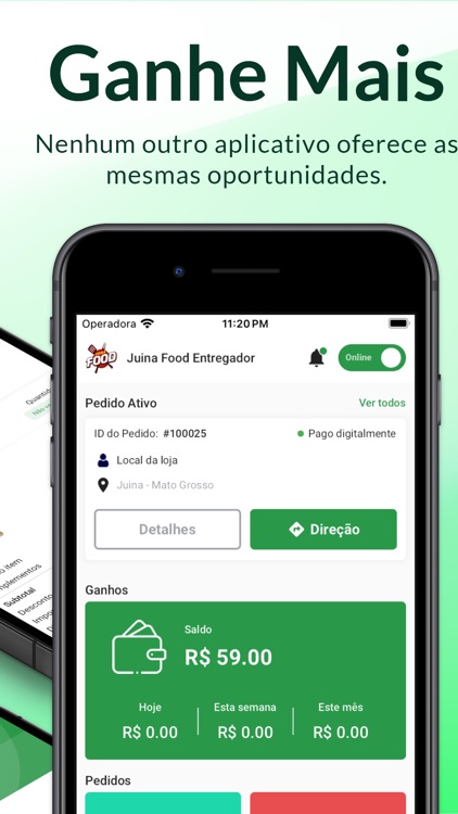 Juina Food Entregador