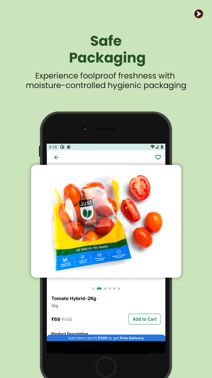 JUST Fresh  Fruit and Vegetable