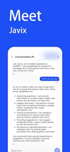 Jarvix - AI chatbot screenshot #1 for iPhone