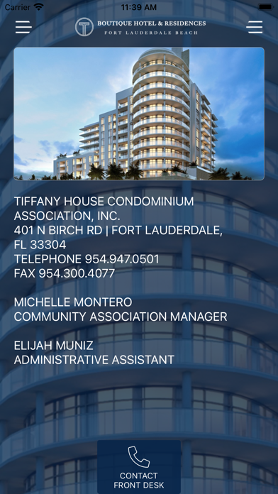 Tiffany House Mobile Screenshot