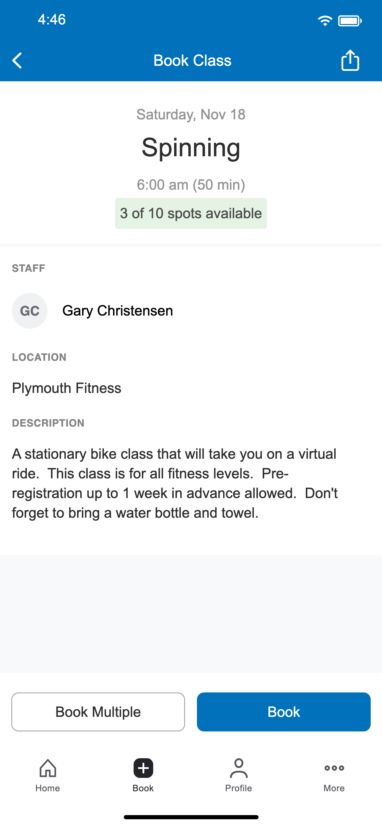 Plymouth Fitness
