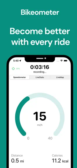 Game screenshot Bikeometer - track bike rides mod apk