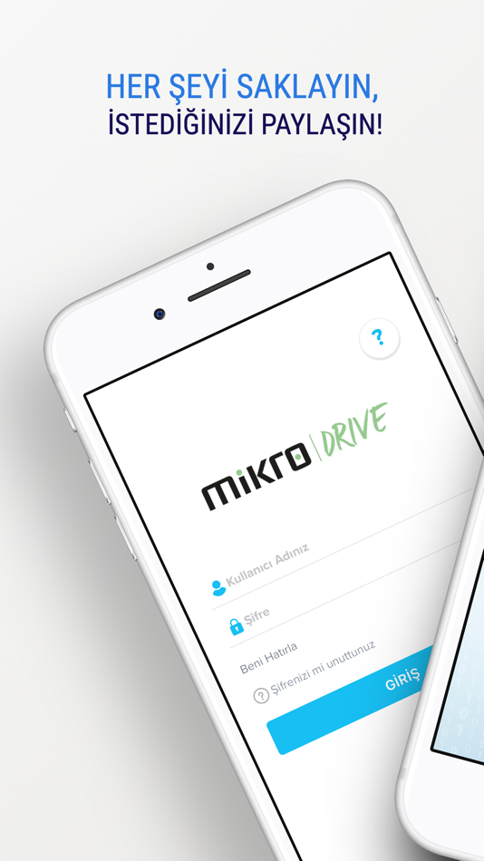 #1. MikroDrive (iOS) Podle: DIVVYDRIVE BILISIM TEKNOLOJILERI TICARET ANONIM SIRKETI