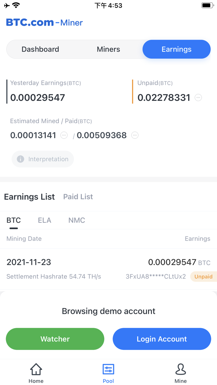 BTC.com - Leading Mining Pool