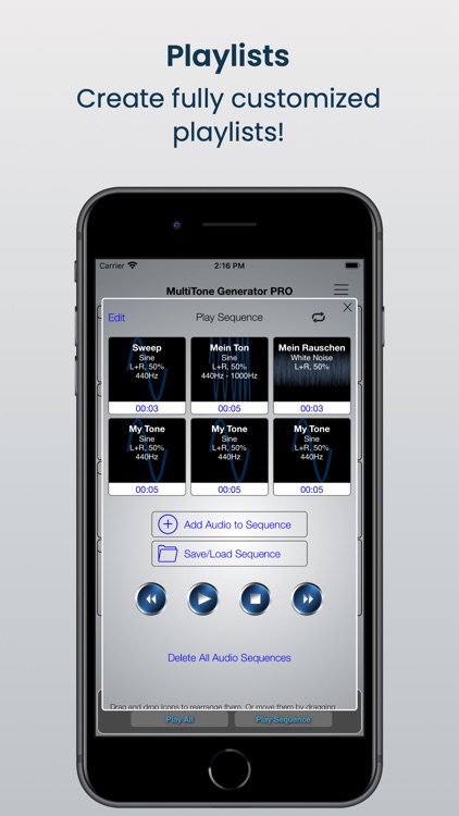 MultiTone Generator PRO screenshot-3