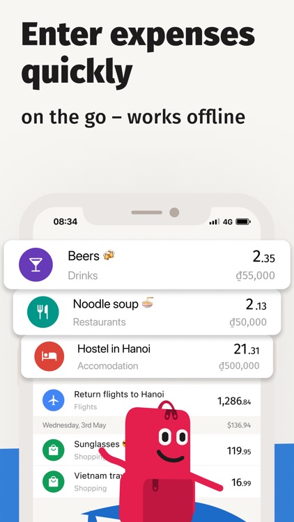 TravelSpend: Travel Budget App