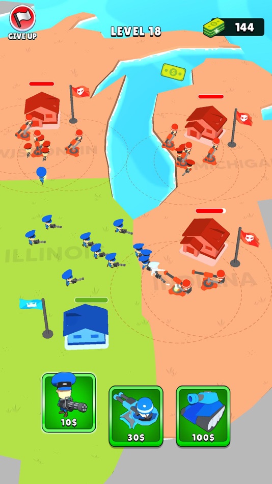 #6. Draw Army: 3D Battle Simulator (iOS) Podle: OREON STUDIOS OYUN YAZILIM TEKNOLOJI TICARET ANONIM SIRKETI
