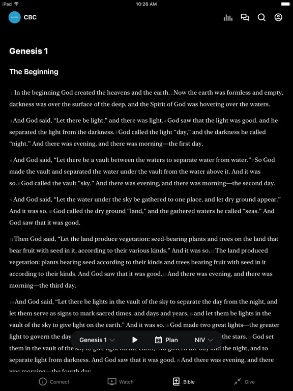 Calera Baptist Church iPad screenshot 3 - Education app
