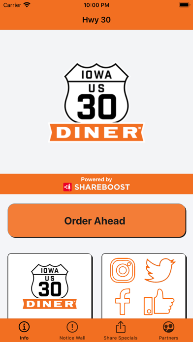 Hwy 30 Diner Screenshot