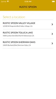 rustic spoon iphone screenshot 2