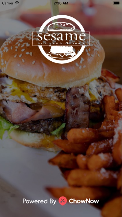 Sesame Burgers And Beer