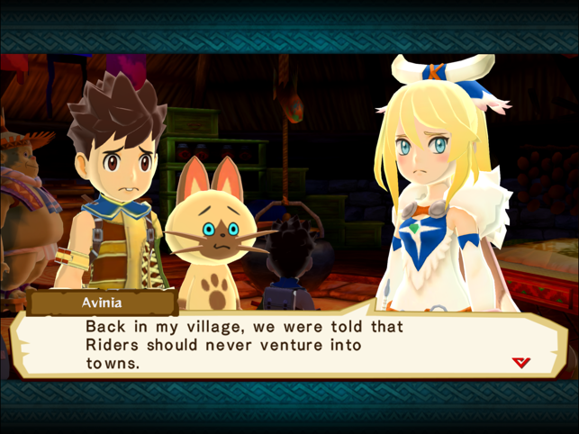 Screenshot af Monster Hunter Stories