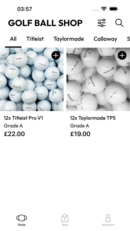 Golf Ball Shop