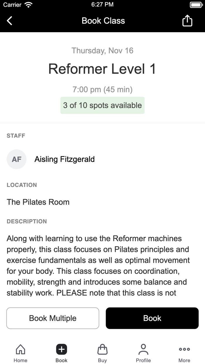 The Pilates Room Limerick