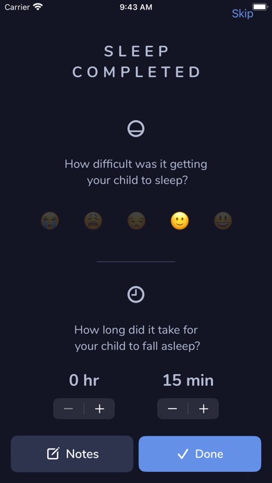 CORI Sleep Screenshot