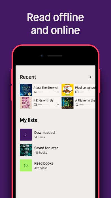 Nextory: Audiobooks & E-books Screenshot