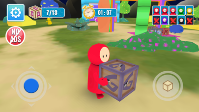 Rainbow Alphabet Guys Survivor Screenshot