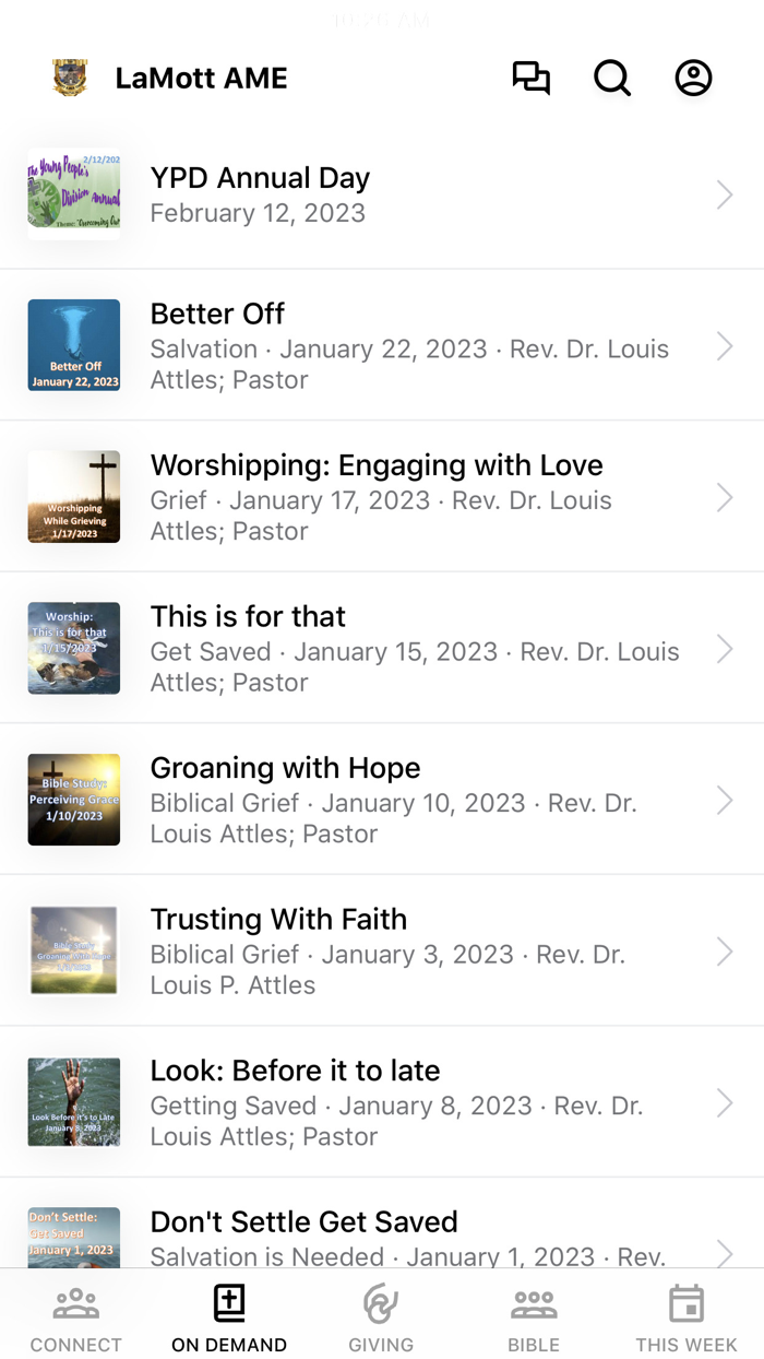 LA Mott A.M.E. Church