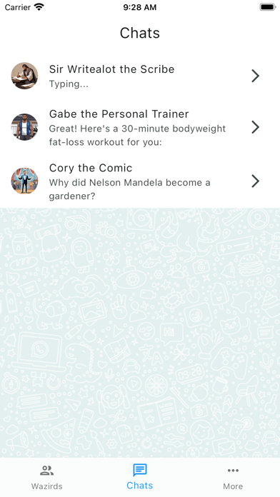 Wazird Screenshot