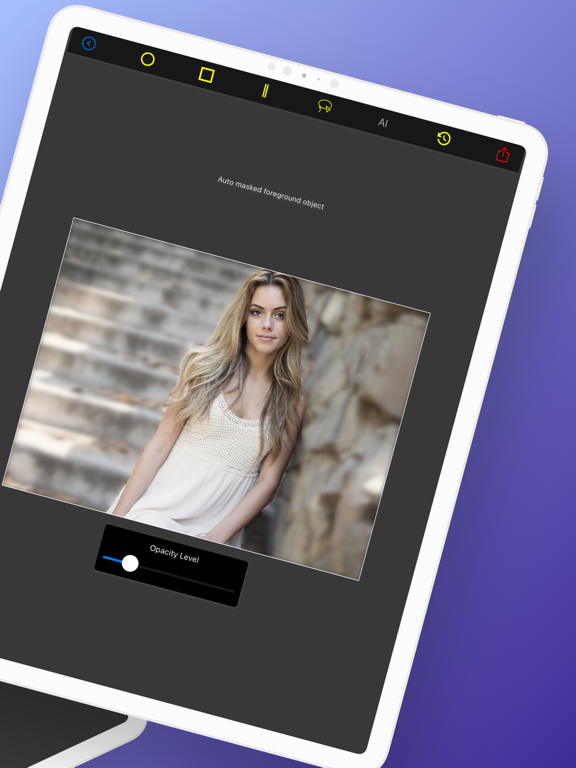 Screenshot #5 pour DSLR camera focus effect AI