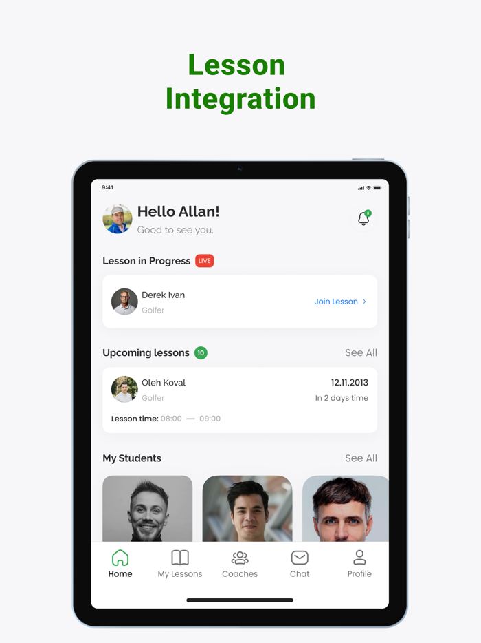 Golf Live - Virtual Lessons