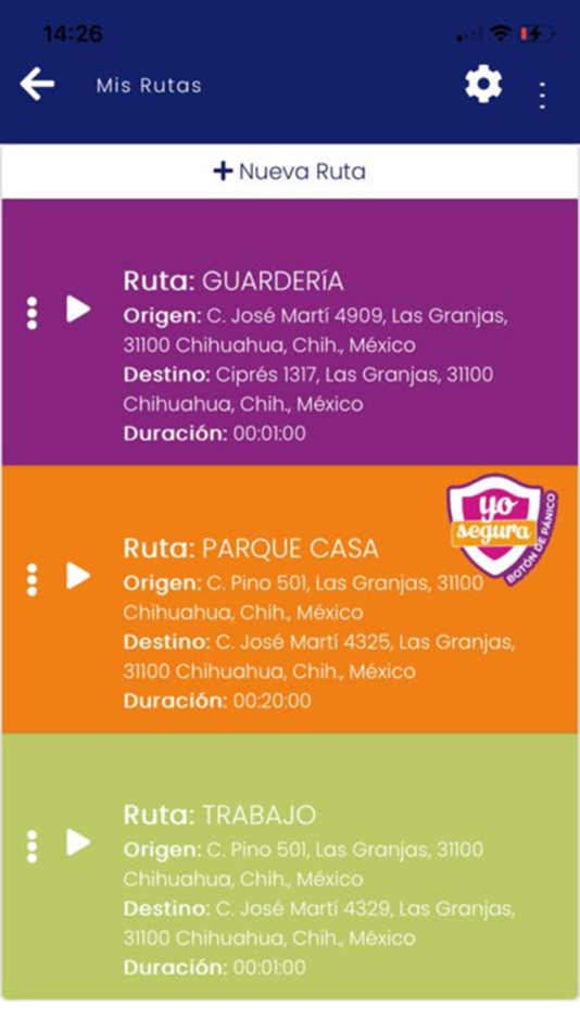 #5. Yo Segura (iOS) Podle: Municipio de Chihuahua