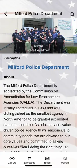 Game screenshot Milford Police Department apk