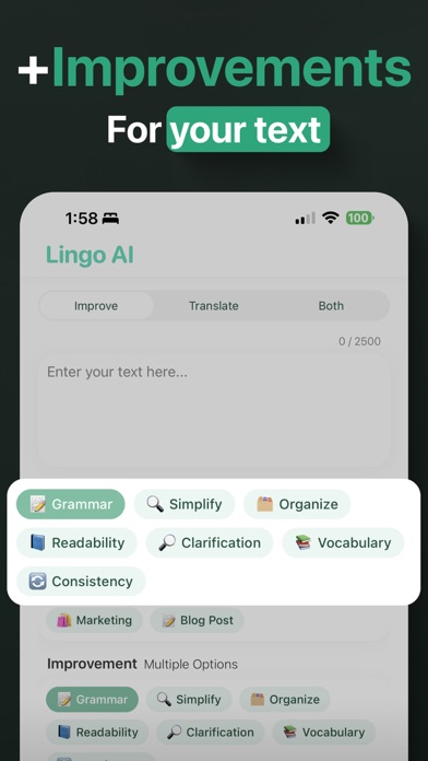 Lingo AI: Improve & Translateのおすすめ画像4