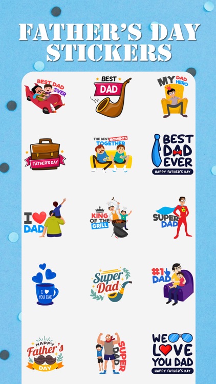Father’s Day Stickers 2020