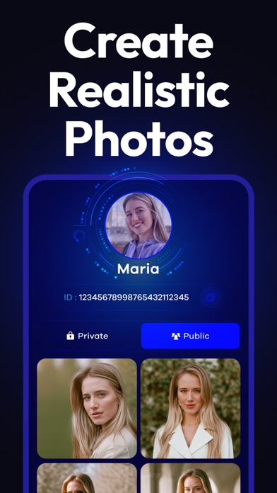 AI Headshot Generator Fotorama Screenshot